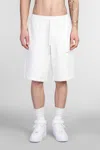 Ih Nom Uh Nit Logo-print Track Shorts In White