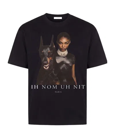 Ih Nom Uh Nit Short-sleeved T-shirt In Black