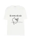 Ih Nom Uh Nit Skull-print T-shirt In White