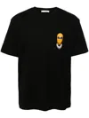 Ih Nom Uh Nit Small Mask-print T-shirt In Black