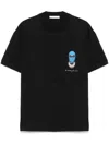 Ih Nom Uh Nit Small-mask T-shirt In Black