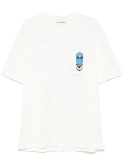 Ih Nom Uh Nit Small-mask T-shirt In White