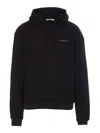 Ih Nom Uh Nit Relaxed Fit Black Hoodie With Graphic Design In Black