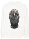 Ih Nom Uh Nit Black Mask Sweatshirt In Beige
