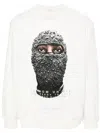 Ih Nom Uh Nit Black Mask Sweatshirt In Beige