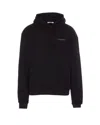 Ih Nom Uh Nit Relaxed Fit Black Hoodie With Graphic Design In Black