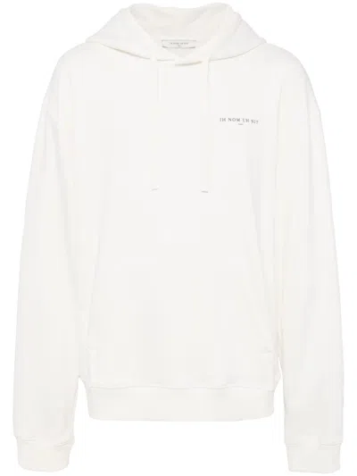 IH NOM UH NIT SWEATERS WHITE