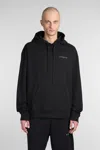 Ih Nom Uh Nit Relaxed Fit Black Hoodie With Graphic Design