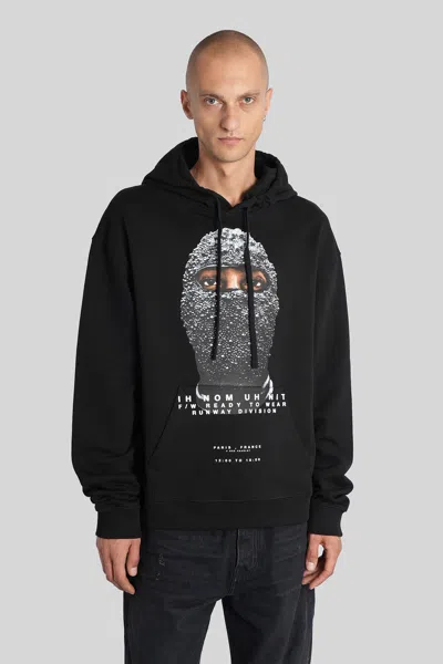IH NOM UH NIT SWEATSHIRT IN BLACK COTTON