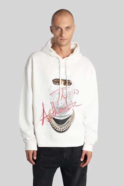 Ih Nom Uh Nit Graphic-print Hoodie In White