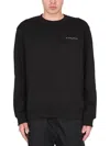 Ih Nom Uh Nit Crewneck Sweatshirt With Big Back Print In Black