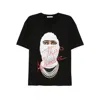 Ih Nom Uh Nit Graphic Printed Crewneck T-shirt In Black