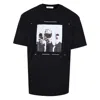 Ih Nom Uh Nit Graphic-print Cotton T-shirt In Black