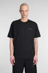 Ih Nom Uh Nit This Is Authentic Mask On The Back T Shirt T-shirts Black In Black