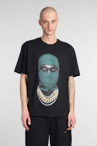 IH NOM UH NIT T-SHIRT IN BLACK COTTON