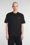 Ih Nom Uh Nit This Is Authentic Mask On The Back T Shirt T-shirts Black In Black