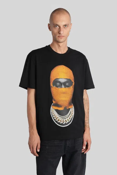 IH NOM UH NIT T-SHIRT IN BLACK COTTON