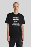 Ih Nom Uh Nit T-shirt In Black Cotton In Blue