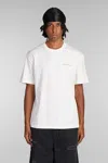 Ih Nom Uh Nit Black Roses And Pearls Logo T-shirt In White