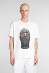 Ih Nom Uh Nit Graphic Printed Crewneck T-shirt In White