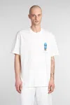 Ih Nom Uh Nit Small-mask T-shirt In White