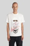 Ih Nom Uh Nit Graphic Printed Crewneck T-shirt In White
