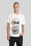 Ih Nom Uh Nit Graphic Crew Neck Short Sleeve T-shirt In White