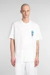 Ih Nom Uh Nit Small-mask T-shirt In White