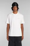 Ih Nom Uh Nit Black Roses And Pearls Logo T-shirt In White