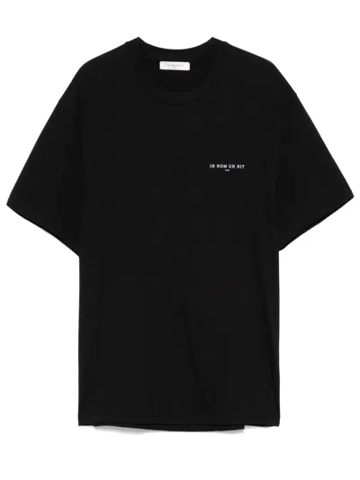 IH NOM UH NIT IH NOM UH NIT T-SHIRTS AND POLOS BLACK
