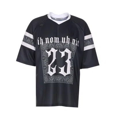 Ih Nom Uh Nit Oversized Graphic Print Crewneck T-shirt In Blue