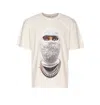 Ih Nom Uh Nit Future Mask Graphic Crewneck T-shirt In White