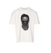 Ih Nom Uh Nit Future Mask Graphic Crewneck T-shirt In White