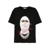 Ih Nom Uh Nit Graphic Printed Crewneck T-shirt In Black