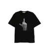 Ih Nom Uh Nit Graphic Printed Crewneck T-shirt In Black