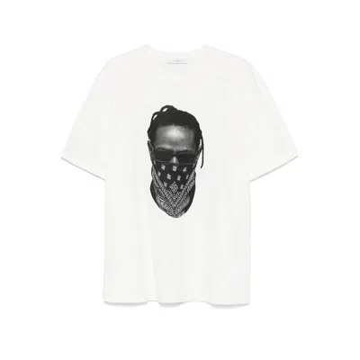 Ih Nom Uh Nit Graphic Print Crew Neck Short Sleeve T-shirt In Neutral