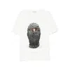 Ih Nom Uh Nit Graphic Print Crew Neck Short Sleeve T-shirt In White