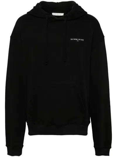 Ih Nom Uh Nit Crown Mask Sweatshirt In Black