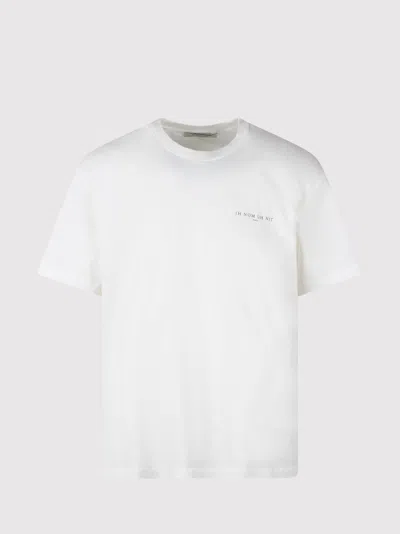 Ih Nom Uh Nit This Is Authentic Mask On The Back T Shirt T-shirts In White