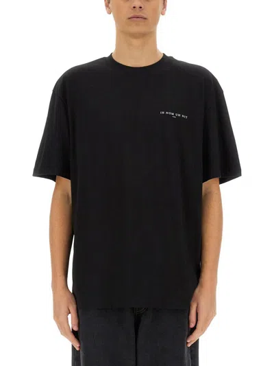 IH NOM UH NIT IH NOM UH NIT "THIS IS AUTHENTIC" MASK PRINT T-SHIRT