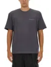 Ih Nom Uh Nit Grey Cotton T-shirt With Graphic Print In Grey