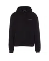 Ih Nom Uh Nit Relaxed Fit Black Hoodie With Graphic Design In Black