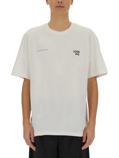 Ih Nom Uh Nit White Crew Neck T-shirt