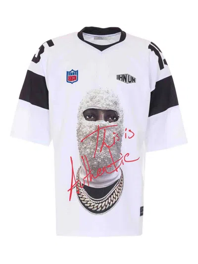 Ih Nom Uh Nit Graphic Print Polyester T-shirt In White