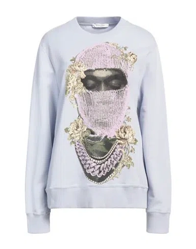 Ih Nom Uh Nit Woman Sweatshirt Lilac Size S Cotton, Elastane In Purple