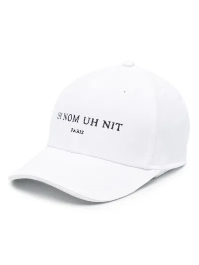 Ih Nom Uh Nit Embroidered-logo Twill Cap In 白色