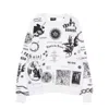 Ihs Lightweight Crewneck Man Solid Manifesto Sweatshirt White In White