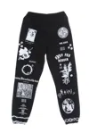 Ihs Lightweight Tracksuit Pants For Men Solid Manifesto Jogger Black In Black