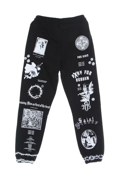 Ihs Lightweight Tracksuit Pants For Men Solid Manifesto Jogger Black