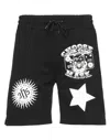 Ihs Man Shorts & Bermuda Shorts Black Size L Cotton In Black